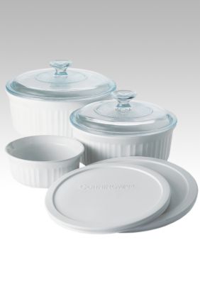 Corningware 7 pc. French White Casserole Set