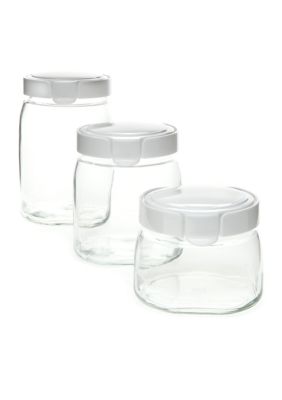 Snapware 6 piece Glass Canister Set