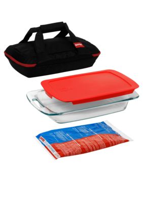 Pyrex Black Portables Bakeware Set