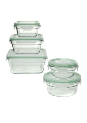 Snapware 10 piece Glass Airtight Food Storage Set