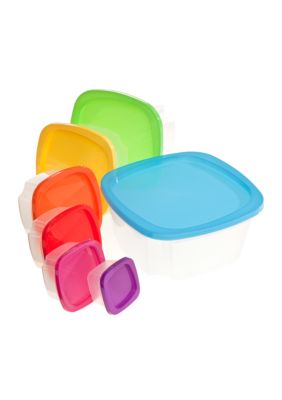 Cooks Tools Kaleidoscope 14 piece Nested Food Storage Set