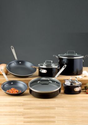 Emerilware 10 pc. Black Hard Enamel Cookware Set