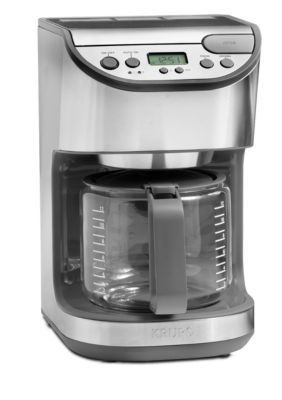 Krups 12-Cup Programmable Stainless Steel Coffee Maker KM611D50