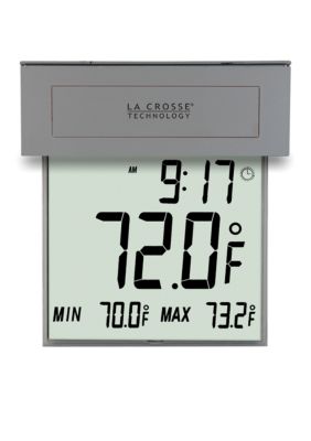 LaCrosse Technology Solar Window Thermometer - Online Only