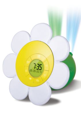 Discovery Kids Daisy Alarm Clock Lamp