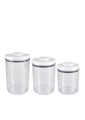 Oxo Good Grips 3-piece Round POP Canister Set
