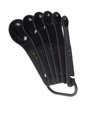 Oxo Good Grips Soft Handled Measuring Spoon Set - Black
