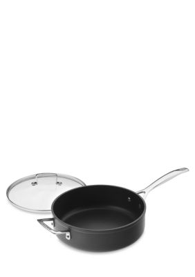Le Creuset Forged Hard Anodized 4.5-qt. Saute Pan with Glass Lid - Online Only