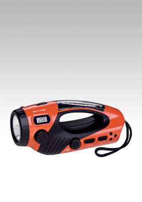 gpx&reg; Weatherband AM/FM Radio with Flashlight