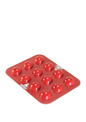 Nordic Ware Red Cake Pops Baking Pan with 24 Sticks