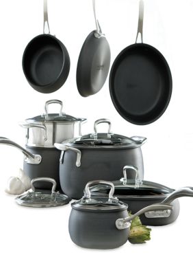 Biltmore&reg; For Your Home Hard Anodized Aluminum 13-Piece Belly Shaped Cookware Set