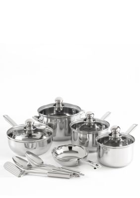 Cooks Tools 12 Piece Stainless Steel Cookware Set