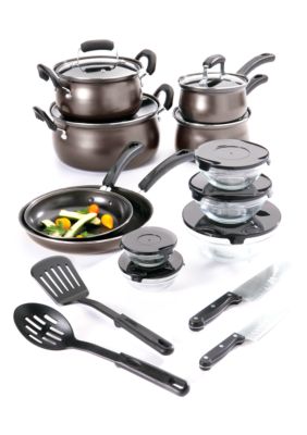 Cooks Tools 19-piece Carbon Steel Cookware Set - Bronze