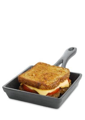 Cooks Tools Square mini cast iron pan