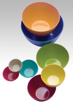 Lorena Garcia Set of 8 Melamine Mixing Bowls
