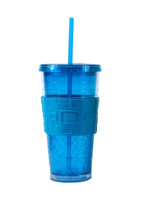 Cool Gear Blue Gel Banded Chiller 24 oz Tumbler - Online Only