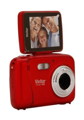 Vivitar ViviCam T022 iTwist Red Camera - Online Only