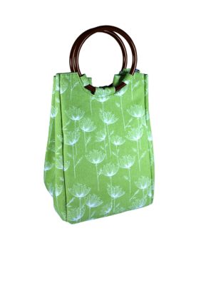 Fit & Fresh Queen Anne's Lace Retro Insulated Designer Lunch Bag