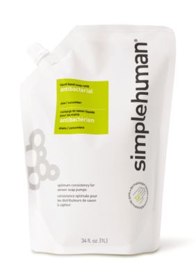 Simplehuman Liquid Hand Soap Refill Pouch Antibacterial 34-fl. oz.