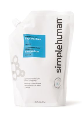 Simplehuman Liquid Hand Soap Refill Pouch Fragrance Free 34-fl. oz.
