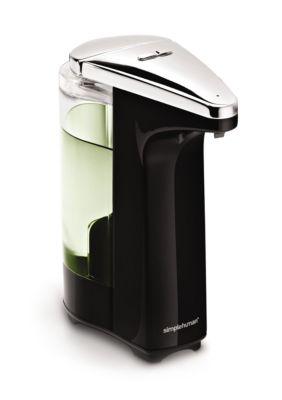 Simplehuman Compact Black Sensor Pump with Soap Sample