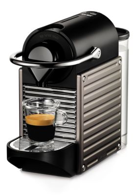 Nespresso Pixie Espresso Machine - Electric Titanium C60USTINE