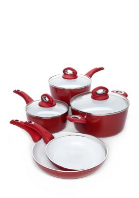 Bialetti Aeternum 8pc Red Set