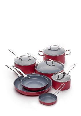 Fiesta&reg; Scarlet 11pc Aluminum Cookware Set - Online Only