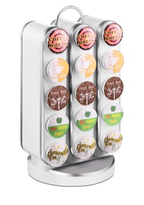 MindReader K-Cup Vortex 30 Capacity Carousel - White