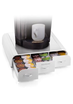 MindReader K-Cup Anchor 36 Capacity Drawer - White