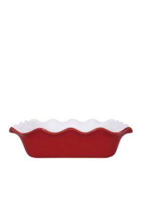 Emile Henry Cerise 9-in. Ruffle Square Baking Dish - Online Only