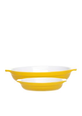 Emile Henry 2-piece Oval Gratin Dish Set - Online Only