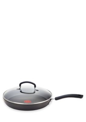 T-fal&reg; Ultimate Hard Anodized Covered 10-in. Deep Saute Fry Pan