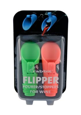 Metrokane Rabbit Flipper Pourer/Stopper