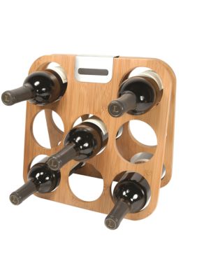 Metrokane Bamboo wine rack