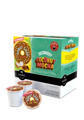 Keurig Coffee People Donut Shop Coconut Mocha K-Cup 18 Count