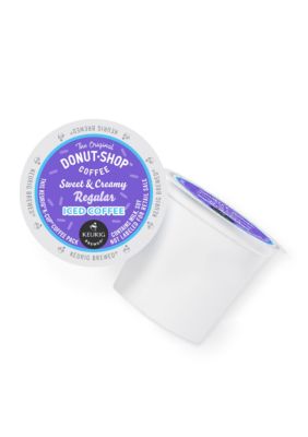 Keurig Donut Shop Sweet & Creamy Iced Coffee K-Cup 16 Count