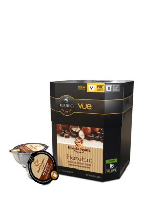 Keurig Gloria Jean's Hazelnut Vue Pack 16 Count