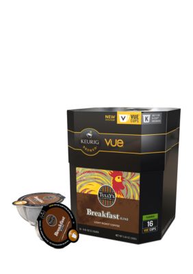 Keurig Tully's Breakfast Blend Vue Pack 16 Count