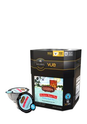 Keurig Celestial Seasonings Southern Sweet Perfect Iced Tea Vue Pack 16 Count
