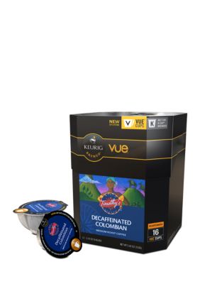 Keurig Timothy's Colombian Decaf Vue Pack 16 Count