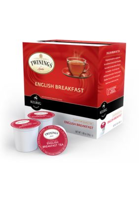 Keurig Twinings English Breakfast Tea K-Cup 18 Count