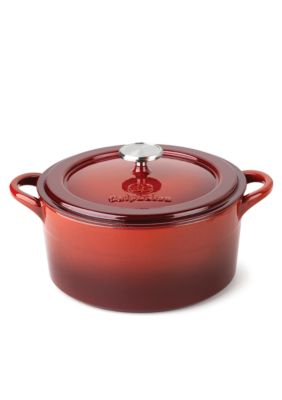 Calphalon Simply Enamel Cast Iron Red 5-qt. Dutch Oven - Online Only