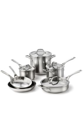 Calphalon&reg; AccuCore Stainless Steel 10 Piece Set