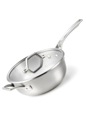 Calphalon AccuCore Stainless Steel 4 qt. Chef's Pan & Cover