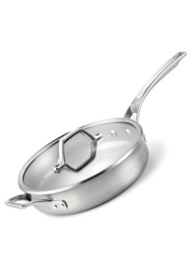 Calphalon AccuCore Stainless Steel 3 qt. Saute Pan & Cover