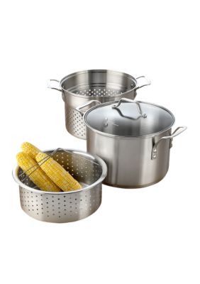 Calphalon&reg; Simply Calphalon Stainless 8-qt. Multi-Purpose Stockpot