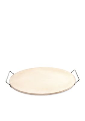Cooks Tools Round Pizza Stone with Frame