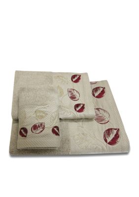 Croscill Arbor Leaves Towel Collection
