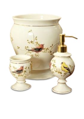 Gilded Birds Lotion Dispenser
